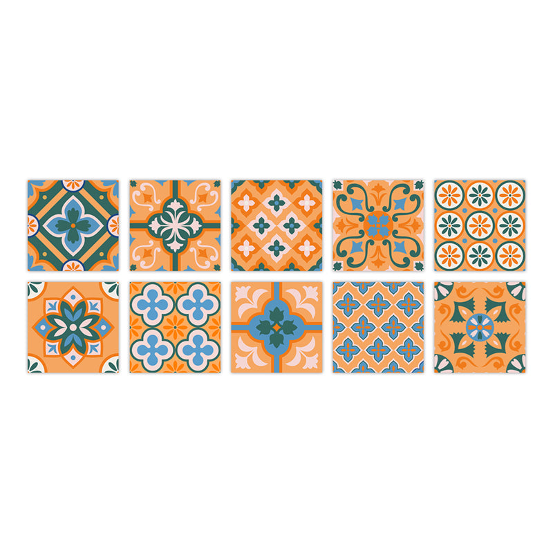 Frendorf | PVC Peel & Stick Mosaikfliese Quadrat Mosaikfliesen Tapete mit wasserdicht