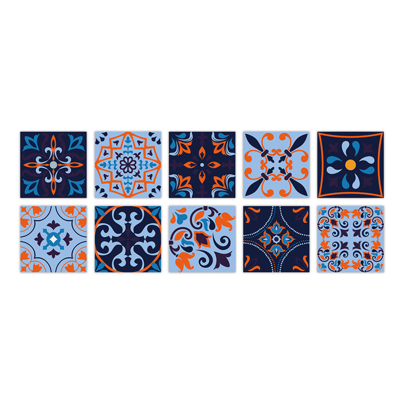 Frendorf | PVC Peel & Stick Mosaikfliese Quadrat Mosaikfliesen Tapete mit wasserdicht