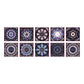 Frendorf | PVC Peel & Stick Mosaikfliese Quadrat Mosaikfliesen Tapete mit wasserdicht