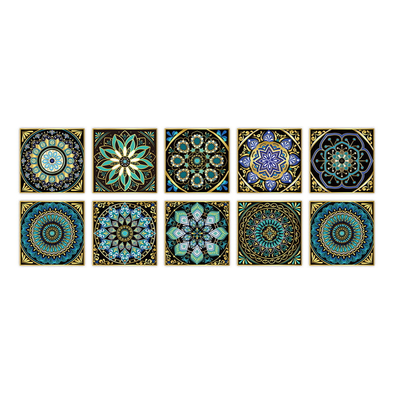 Frendorf | PVC Peel & Stick Mosaikfliese Quadrat Mosaikfliesen Tapete mit wasserdicht