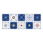 Frendorf | PVC Peel & Stick Mosaikfliese Quadrat Mosaikfliesen Tapete mit wasserdicht