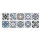 Frendorf | PVC Peel & Stick Mosaikfliese Quadrat Mosaikfliesen Tapete mit wasserdicht