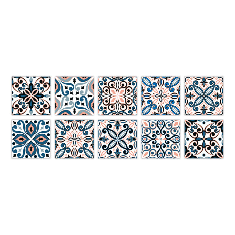 Frendorf | PVC Peel & Stick Mosaikfliese Quadrat Mosaikfliesen Tapete mit wasserdicht
