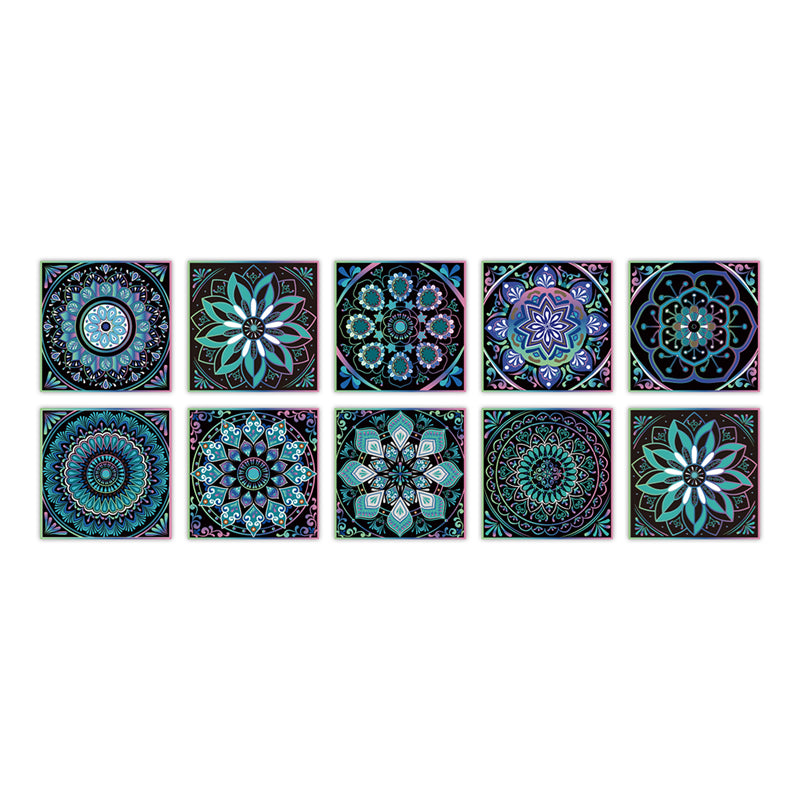 Frendorf | PVC Peel & Stick Mosaikfliese Quadrat Mosaikfliesen Tapete mit wasserdicht