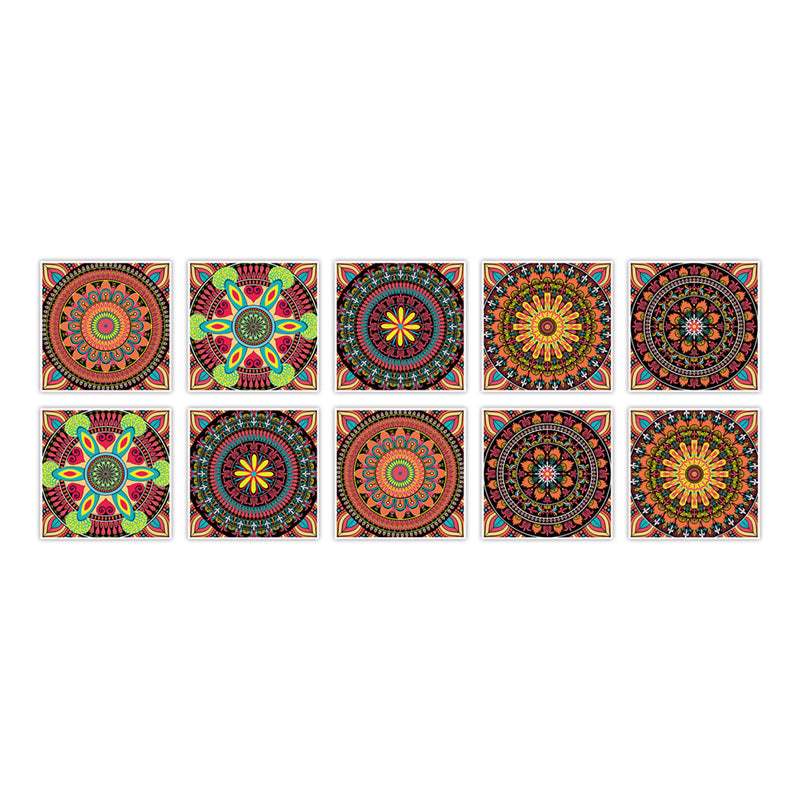 Frendorf | PVC Peel & Stick Mosaikfliese Quadrat Mosaikfliesen Tapete mit wasserdicht