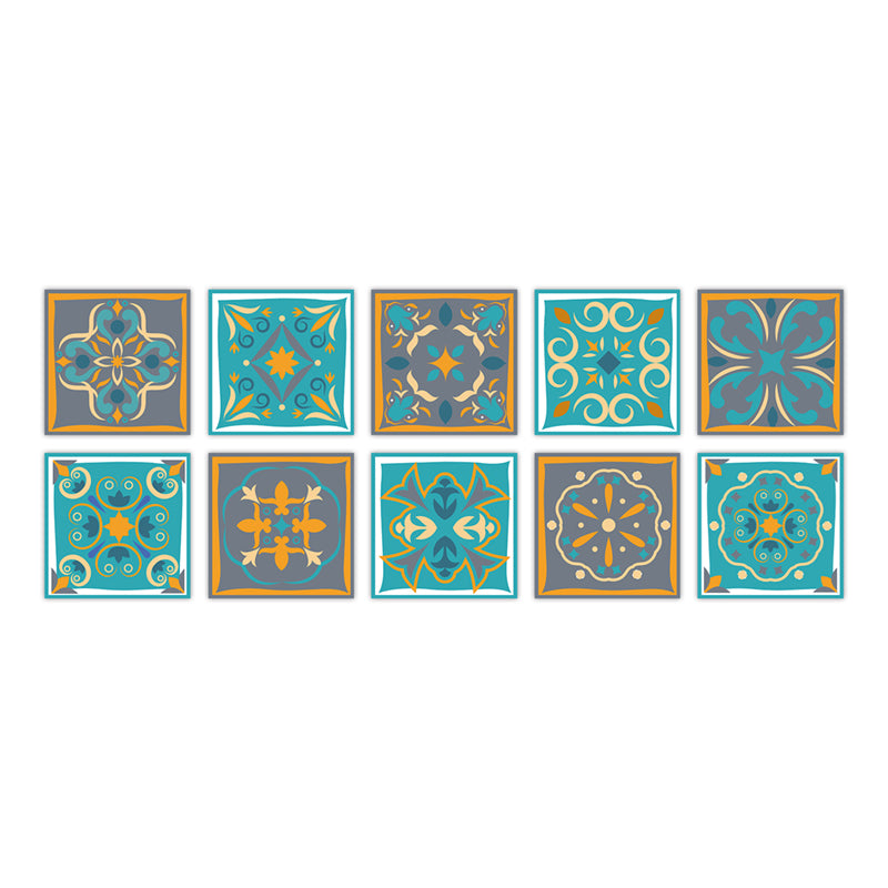 Frendorf | PVC Peel & Stick Mosaikfliese Quadrat Mosaikfliesen Tapete mit wasserdicht