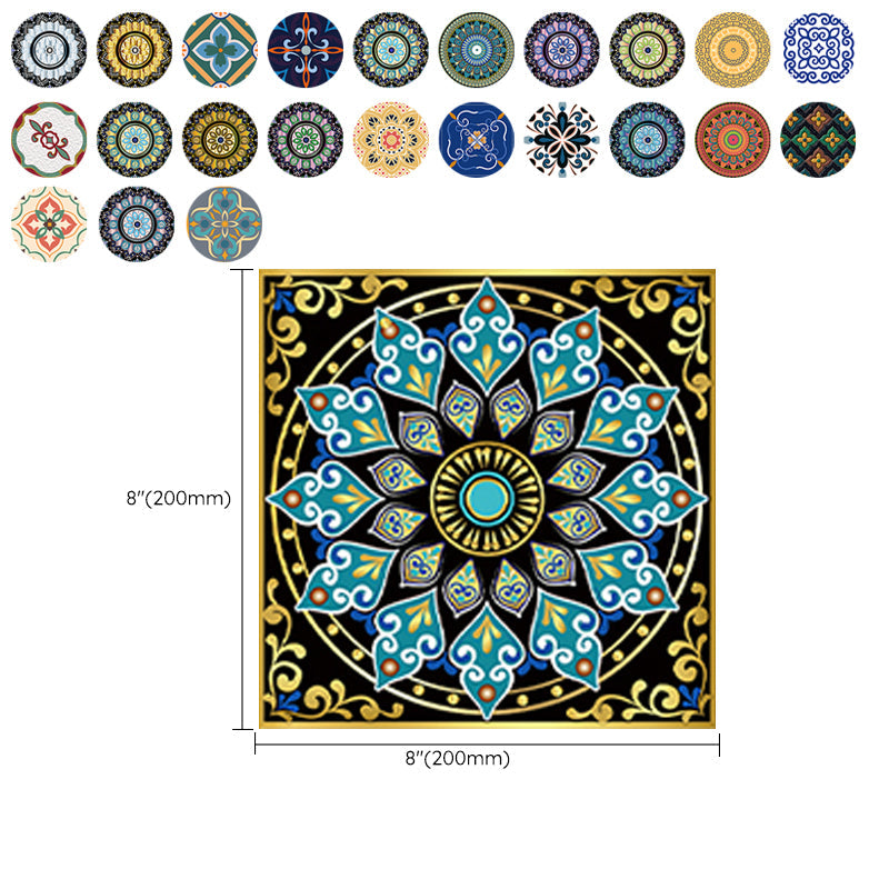 Frendorf | PVC Peel & Stick Mosaikfliese Quadrat Mosaikfliesen Tapete mit wasserdicht