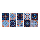 Frendorf | Quadratische Peel & Stick Mosaikfliese PVC Wasserdichte Mosaikfliesen Tapete