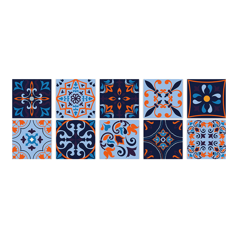 Frendorf | Quadratische Peel & Stick Mosaikfliese PVC Wasserdichte Mosaikfliesen Tapete