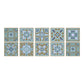 Frendorf | Quadratische Peel & Stick Mosaikfliese PVC Wasserdichte Mosaikfliesen Tapete