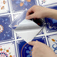 Frendorf | Quadratische Peel & Stick Mosaikfliese PVC Wasserdichte Mosaikfliesen Tapete