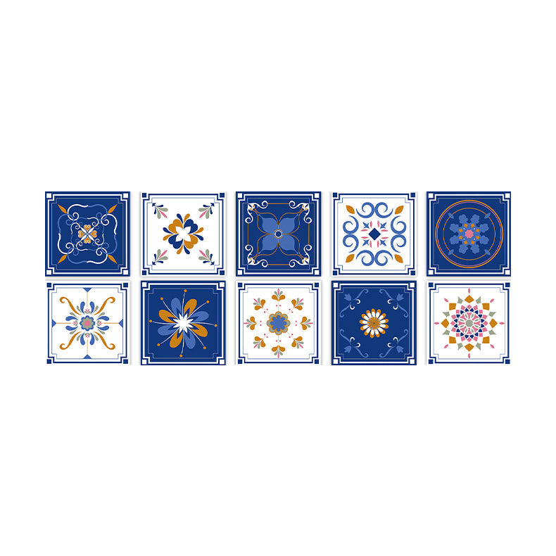 Frendorf | Quadratische Peel & Stick Mosaikfliese PVC Wasserdichte Mosaikfliesen Tapete