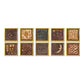 Frendorf | Quadratische Peel & Stick Mosaikfliese PVC Wasserdichte Mosaikfliesen Tapete