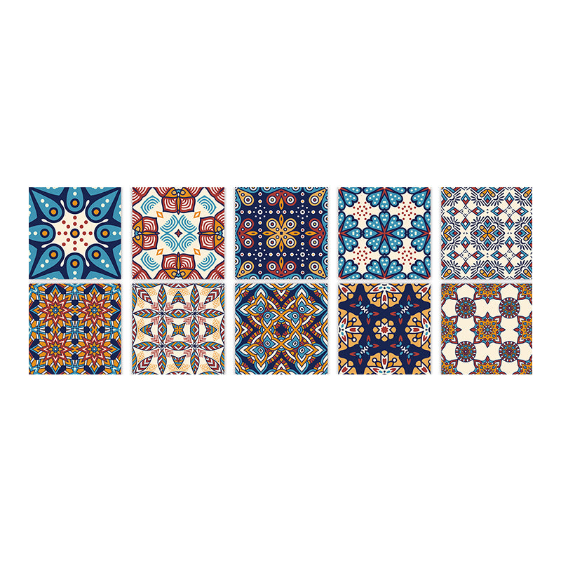 Frendorf | Quadratische Peel & Stick Mosaikfliese PVC Wasserdichte Mosaikfliesen Tapete