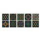 Frendorf | Quadratische Peel & Stick Mosaikfliese PVC Wasserdichte Mosaikfliesen Tapete
