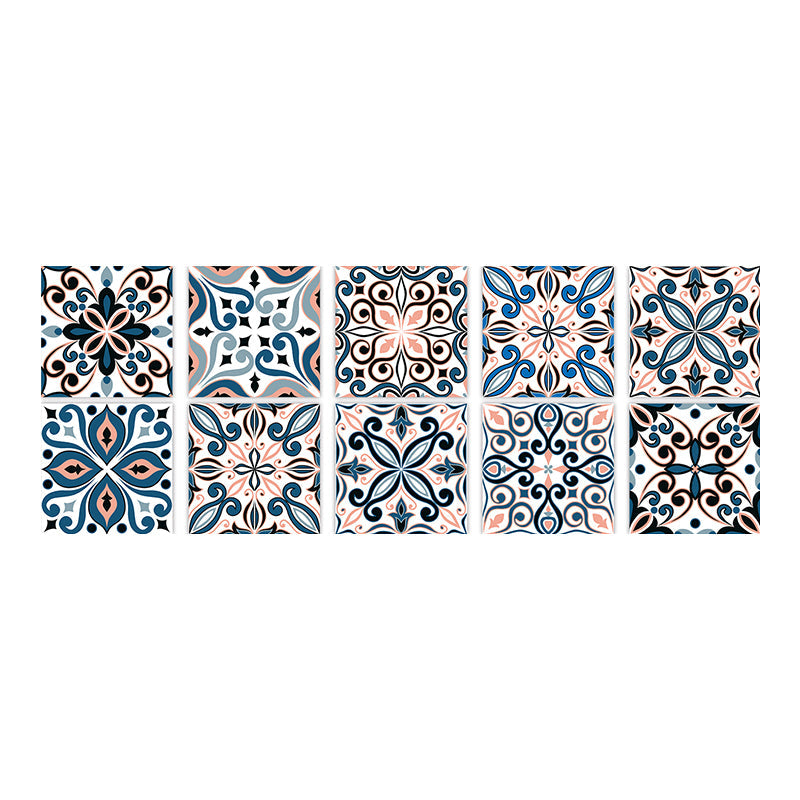 Frendorf | Quadratische Peel & Stick Mosaikfliese PVC Wasserdichte Mosaikfliesen Tapete