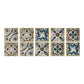 Frendorf | Quadratische Peel & Stick Mosaikfliese PVC Wasserdichte Mosaikfliesen Tapete