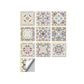 Frendorf | Quadratische Peel & Stick Mosaikfliesen PVC Mosaikfliesen Tapete mit wasserdicht
