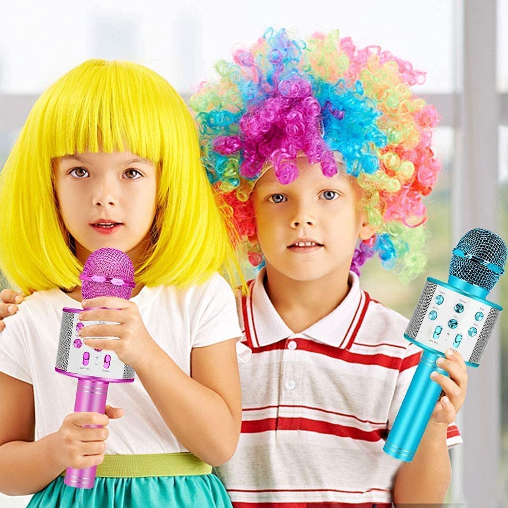 Frendorf | Spaßspielzeug für 4-15 Jahre alte Mädchen, tragisches Karaoke-Mikrofon für Kinder