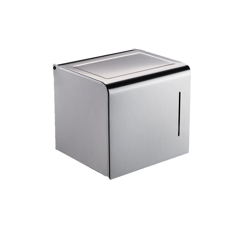 Frendorf | 7-teiliges Badezimmer-Zubehör-Set Modernes Aluminium-Badezimmer-Set in Silber