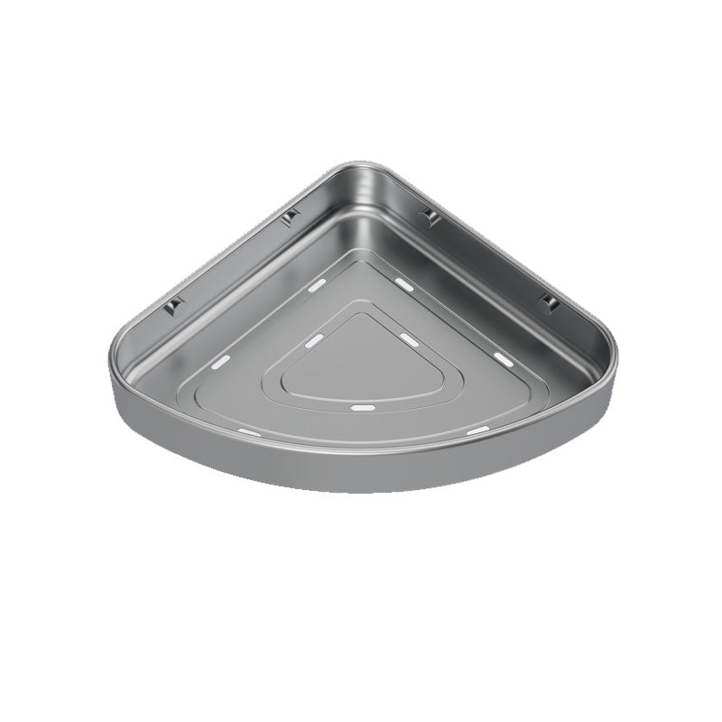Frendorf | 7-teiliges Badezimmer-Zubehör-Set Modernes Aluminium-Badezimmer-Set in Silber