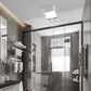 Frendorf | 7-teiliges Badezimmer-Zubehör-Set Modernes Aluminium-Badezimmer-Set in Silber