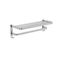 Frendorf | 7-teiliges Badezimmer-Zubehör-Set Modernes Aluminium-Badezimmer-Set in Silber