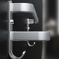 Frendorf | 7-teiliges Badezimmer-Zubehör-Set Modernes Aluminium-Badezimmer-Set in Silber