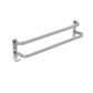 Frendorf | 7-teiliges Badezimmer-Zubehör-Set Modernes Aluminium-Badezimmer-Set in Silber