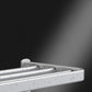 Frendorf | 7-teiliges Badezimmer-Zubehör-Set Modernes Aluminium-Badezimmer-Set in Silber