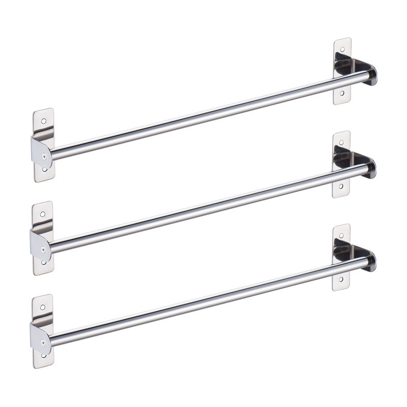 Frendorf | 3-teiliges Edelstahl-Badezimmer-Accessoire-Set Modernes Chrom-Objektständer