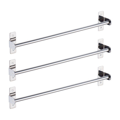 Frendorf | 3-teiliges Edelstahl-Badezimmer-Accessoire-Set Modernes Chrom-Objektständer