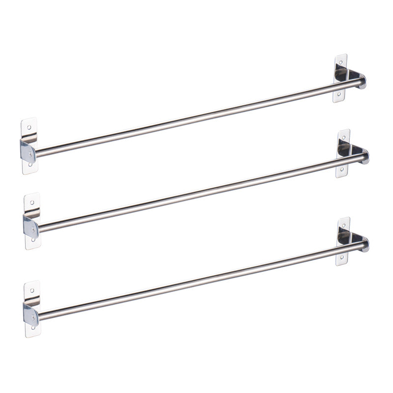 Frendorf | 3-teiliges Edelstahl-Badezimmer-Accessoire-Set Modernes Chrom-Objektständer