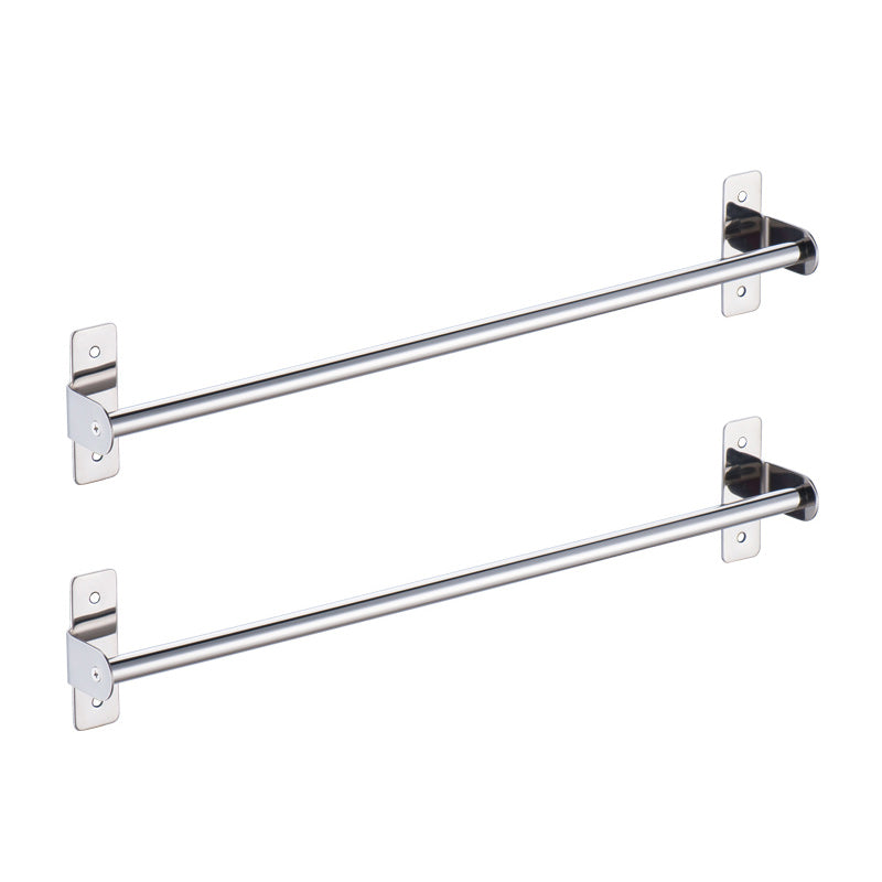 Frendorf | 3-teiliges Edelstahl-Badezimmer-Accessoire-Set Modernes Chrom-Objektständer