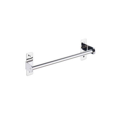 Frendorf | 3-teiliges Edelstahl-Badezimmer-Accessoire-Set Modernes Chrom-Objektständer