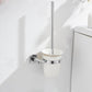 Frendorf | 2-teiliges Metall-Badaccessoire-Set Traditionelle WC-Bürste und Halter-Set