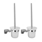 Frendorf | 2-teiliges Metall-Badaccessoire-Set Traditionelle WC-Bürste und Halter-Set