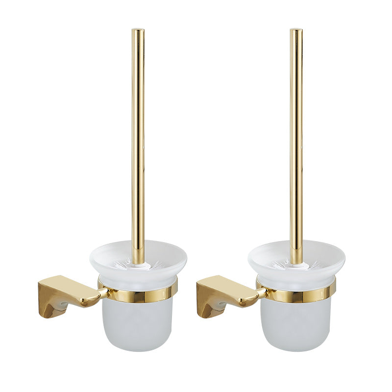 Frendorf | 2-teiliges Metall-Badaccessoire-Set Traditionelle WC-Bürste und Halter-Set
