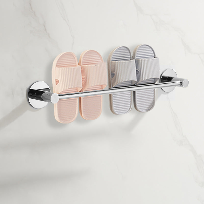 Frendorf | 2-teiliges Badezimmer-Zubehör-Set Modernes Edelstahl-Schlappenregal