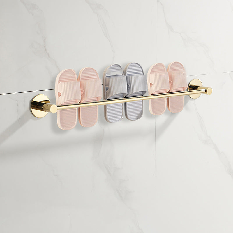 Frendorf | 2-teiliges Badezimmer-Zubehör-Set Modernes Edelstahl-Schlappenregal