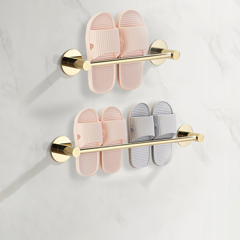 Frendorf | 2-teiliges Badezimmer-Zubehör-Set Modernes Edelstahl-Schlappenregal