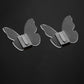 Frendorf | Modernes Messing-Badezimmer-Accessoire-Set Acryl Schmetterlings-Themen Bademantel-Haken