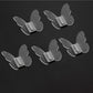 Frendorf | Modernes Messing-Badezimmer-Accessoire-Set Acryl Schmetterlings-Themen Bademantel-Haken