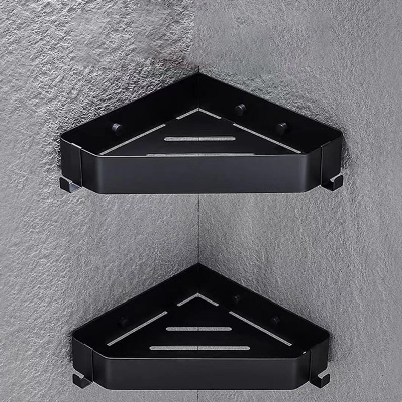 Frendorf | 2-teiliges Edelstahl-Badezimmerzubehör-Set 30 cm W Dreiecks-Badezimmerregal