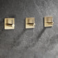Frendorf | Modernes Badezimmerzubehör-Set Metall Kleiderhaken in poliertem Chrom/Gold
