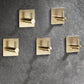 Frendorf | Modernes Badezimmerzubehör-Set Metall Kleiderhaken in poliertem Chrom/Gold