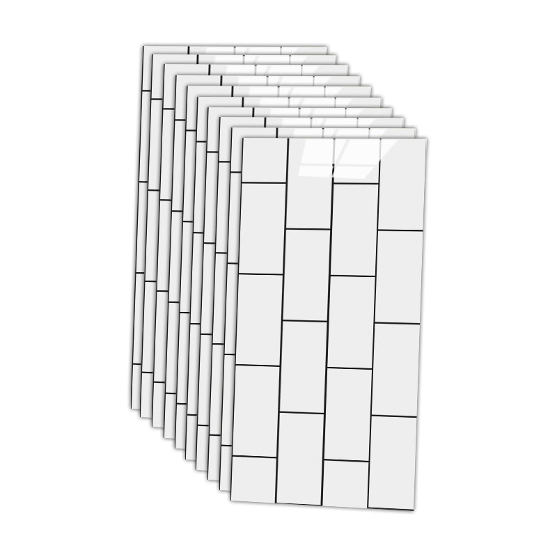 Frendorf | 12" x 24" Marmorierung Einzelplatte wasserdichte Spritzschutz Wandfliese für Badezimmer