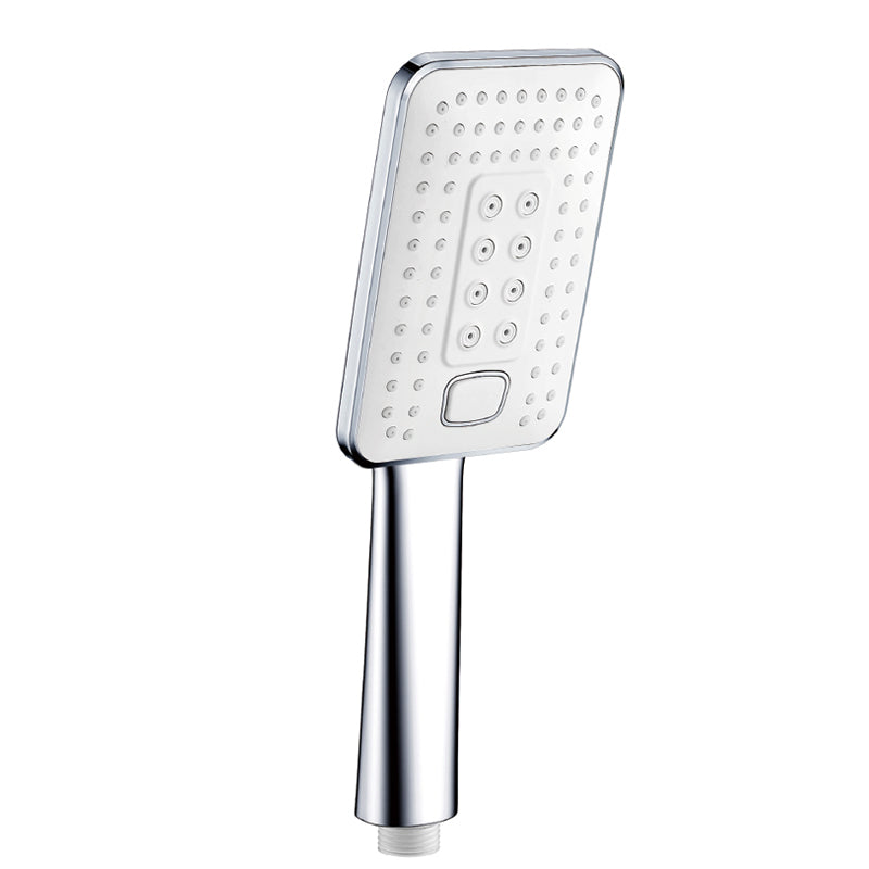 Frendorf | Zeitgenössischer Metall Handheld Duschkopf Quadrat 3 Einstellungen Sprühkopf