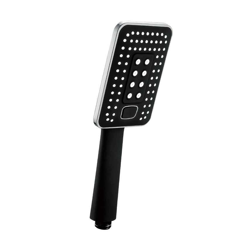 Frendorf | Zeitgenössischer Metall Handheld Duschkopf Quadrat 3 Einstellungen Sprühkopf