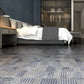 Frendorf | Peel- und Stick-Bodenbelag Vinyl Quadrat Marmor Druck Innenboden Vinyl